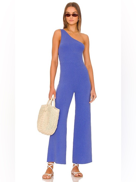 FP Beach Pants - Free People Beach | One-Shoulder Wide-Leg Jumpsuit